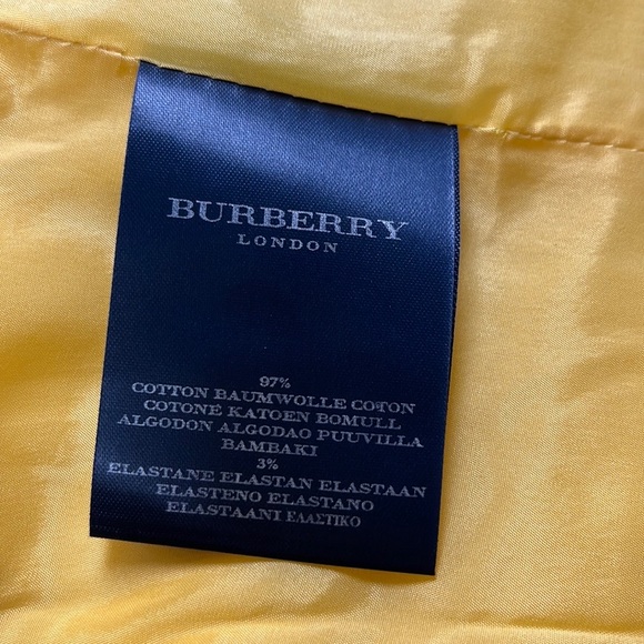 Burberry London Evening Jacket, Yellow, size 12 - Picture 14 of 15